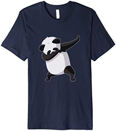 Mens Funny Dabbing Panda on a Dab Dance Pose T-Shirt 2XL Navy