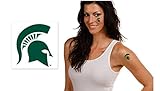 Michigan State University Spartans Temporary Tattoos