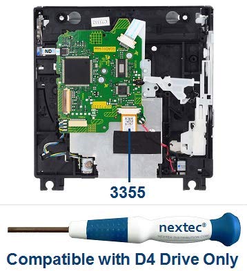 image for Nextec Compatible Bluray Drive Replacement for Nintendo 3355 GB Model 