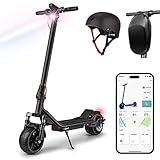 Electric Scooter for Adults,9" Solid Tire, Max 25