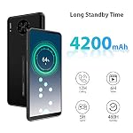 Mobile-PhoneBlackview-A80-4G-Smartphone-SIM-Free-Phones-UnlockedAndroid-10-Phone-with-6217-inches-Waterdrop-Screen13MP-Quad-Camera4200mAh2GB16GB128GB-ExtensionFaceFingerprint-Unlock-Black