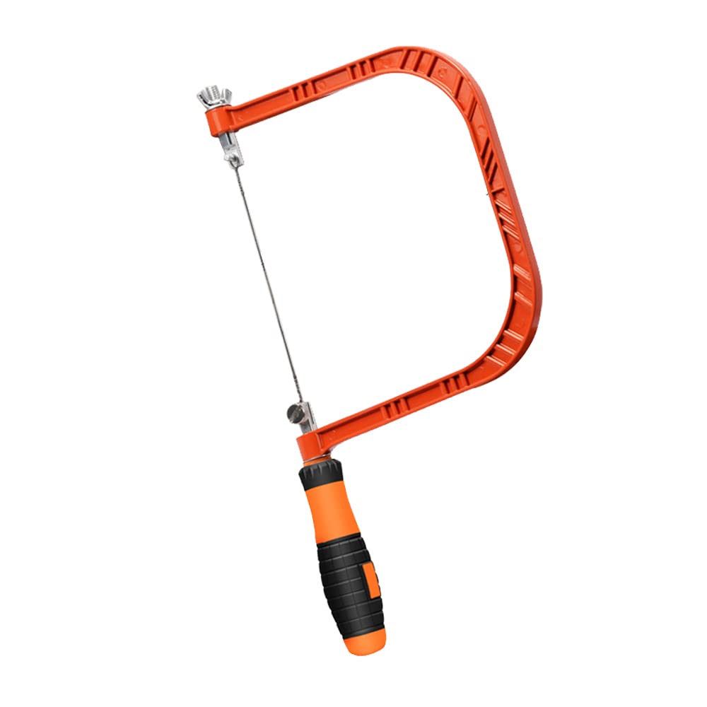 POWERTOOL Coping Saw, Steel Wire Saw Fret Saw Mini Carry Saw for Wood, Plastic, Board, Jewelry