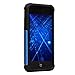 iPhone 5C Case, AUMIAU Hybrid Dual Layer Shock Absorbin Armor Defender Protective Case Cover (Hard Plastic with Soft Silicon) for Apple iPhone 5C-Blue