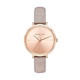 Michael Kors Women's Charley Rose Gold Leather Watch MK2794