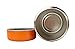 Thermos for Kids By Fenrici [10 oz] | No Plastic Contact With Hot Food | Hot or Cold Food Lunch Container For Kids | BPA-Free, Durable Stainless Steel Vacuum Insulated Food Jar | Orange Lid