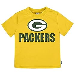 Gerber Unisex Baby NFL 3 Pack Short Sleeve Fan Tee