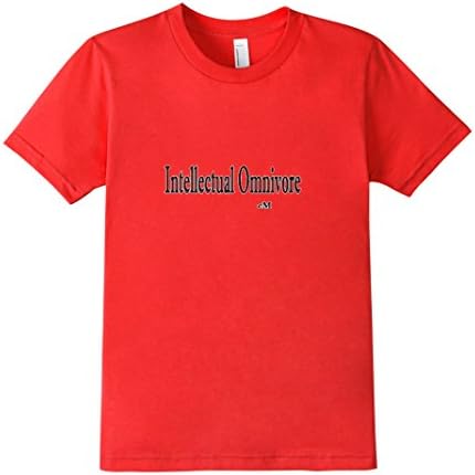 Kids Calvin Mira T shirt cool t shirts tee Intellectual omnivore 12 Red