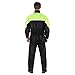 NEW ITEM Viking Cycle Motorcycle Rain Gear - Two Piece Motorcycle Rain Suit (Green, 2XL)