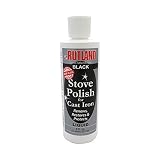 Rutland Products Stove & Grill Liquid Stove Polish, 8 fl oz, Black