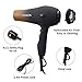 VASLON Salon Grade Professional Hair Dryer 1875W AC Motor Negative Ionic Ceramic Blow Dryer With 2 Speed and 3 Heat Settings Cold Shot Button, Diffuser and Concentrator