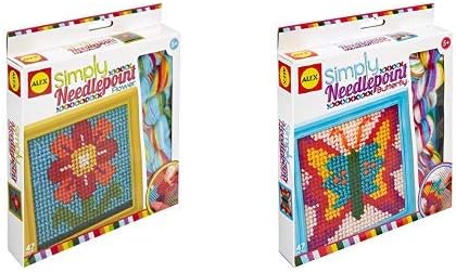 simply needlepoint butterfly
