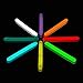 Lumistick 2 Inch Mini Glowsticks - Ultra Bright Glow in The Dark Party Favor Neon Light Stick - Freshly Made Illuminating Water Proof Fluorescent Sticks Brightest 4-6 hrs (Assorted, 100 Glow Sticks)