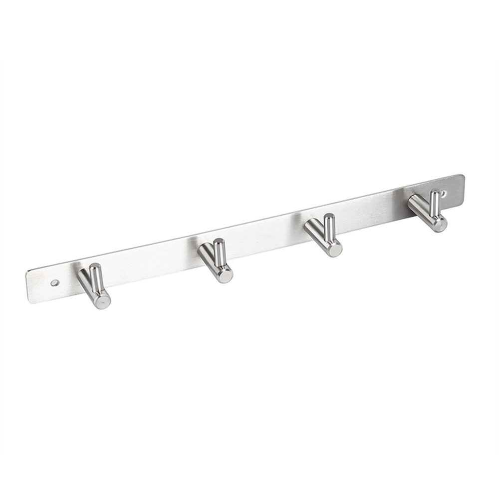 Best Beiyi Stainless Steel 5-Hook Wall Mount Coat Rack