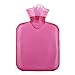 EUBUY Lovely Cute Travel Size Portable Warm Hot Water Bottle,250mL Small,Hot Pink