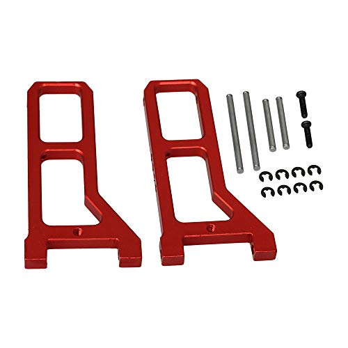 2pcs Front Lower Suspension Arm(Al.) for HQ 731 732 733 734 RC1:16 F-M0454 Blue Aluminum Alloy (Red) - Thumbnail 3