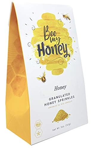 Bee My Honey Granulated Honey Crystals – Made with Real Honey – 5 Ounce ...