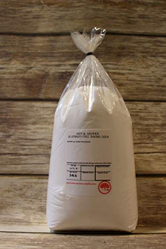 Kauffman's Fruit Farm Aluminum-Free Baking Soda for Baking, Cleaning, and Deodorizing. Bulk 3 Lb. Bag (Pack of 2)