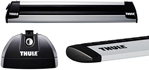 Amazon Thule スーリー ヴェゼル専用ベースキャリア フット753 ウイングバー961 キット4067 スキーキャリア エクステンダー ダイレクトルーフレール付き H25 12 Ru1 Ru2 Ru3 Ru4 ステー フット 車 バイク