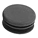 TOOGOO(R) furniture foot base cap Plastic Round Tubing Tube Insert Plug Cap Bung 28mm Dia 20pcs Black