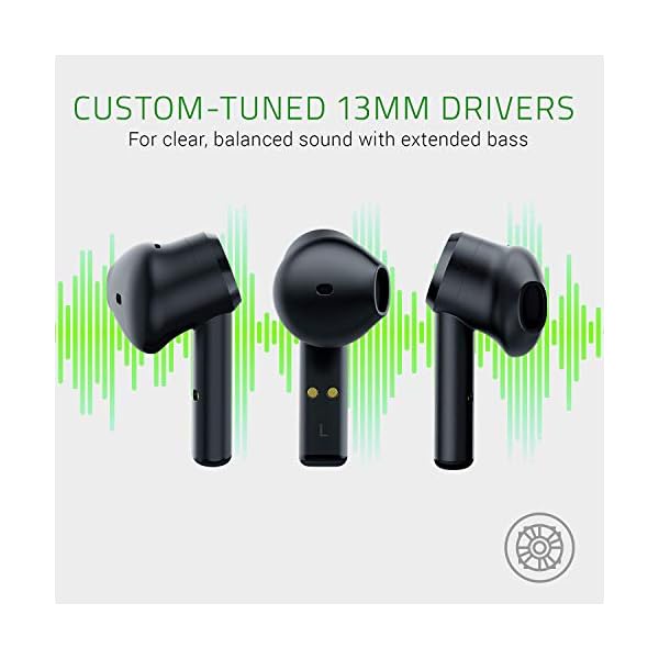 Razer-Hammerhead-True-Wireless-Wireless-Earbuds-in-Ear-Earphones-Ultra-Low-Latency-Water-Repellent-13-mm-Driver-Touch-Support-Bluetooth-50-Voice-Control-Charging-Case-black Razer Hammerhead True Wireless - Wireless Earbuds (In-Ear Earphones, Ultra-Low Latency, Water-Repellent, 13 mm Driver…