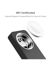 Ugreen Soporte de Base de carga cargador magnético para Apple Watch MFI plegable Mesita de noche Modo compatible con 4 ft Cable USB de tipo A para todos los modelos de Apple Watch 38 mm y 42 mm