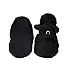 Zutano Cozie Fleece Baby Booties with Cotton Lining, Unisex, For Newborns, Infants, and Toddlers, Black, 3M-6M