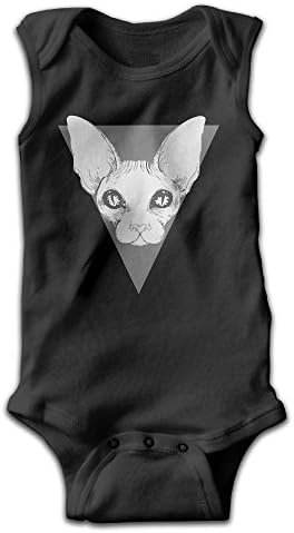 XiaoXX04 Baby Sphynx Jumpsuits,Summer Sleeveless Baby Romper,Triangle For Baby Boy Girl Unisex