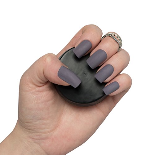600 Pieces Square Nails 10 Sizes - Short/Medium Opaque Nails For Salon Use & DIY Nail Art ♥ FREE GLUE ♥ & ♥ SMALL PREP FILE ♥