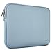 MOSISO Laptop Sleeve Only Compatible with MacBook 12 inch A1534 with Retina Display 2017/2016/2015 Release, Neoprene Bag Cover with Small Case, Airy Blue