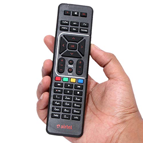 Buy Airtel Remote Control Compatible for Airtel DTH SetTop Box HD & SD