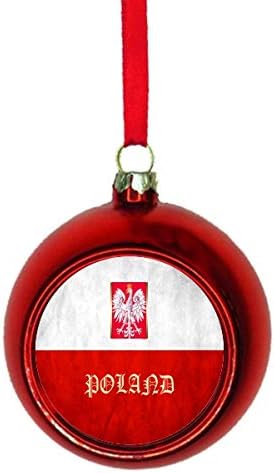 Amazon Com Rosie Parker Inc Flag Poland Polish Flag Bauble