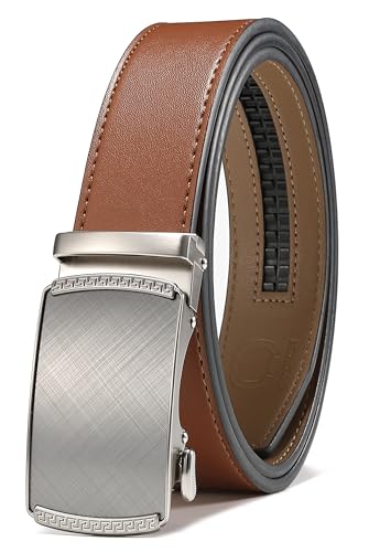 CHAOREN Men's Leather Ratchet Belt