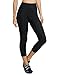 Baleaf Women’s 3D Padded UPF 50+ 3/4 Cycling Compression Tights Capris with Pocket Black Line Size XLthumb 2