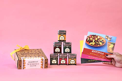 Spicewalla For The Health of It Spice Collection 6 Pack | Turmeric, Fennel Seed, Green Cardamom Powder, Ginger Powder, Coriander Seed, Cinnamon | Health-Focused Spices - Thumbnail 5