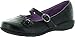 School Rider Girls Nicki-578K Flower Decor Mary Jane Strap School Uniform Shoes