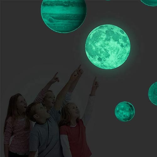 香の木 夜光テッカー 蓄光 太陽係 惑星 宇宙 綺麗夜光る ウォールステッカー 壁紙シール 蓄光シール 部屋におしゃれ 天丼 壁 子供部屋用 太陽係9枚 B084vktfls 1 325円 人気海外一番 100 品質保証 全品送料無料 即日出荷 Sale開催中