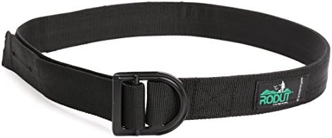 Rodut Survival Tactical Belt Military Belt CQB (Black, X-Large)