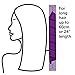 Curlformers Heatless Hair Curlers - Deluxe Barrel Curl Range for Extra Long Hair up to 24