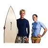 Beach-Depot-Mens-Short-Sleeve-Snug-Fitting-Rash-Guard-Swimming-Shirt-UV-Protection-50-Made-in-USA