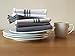 Harringdons Kitchen Dish Towels Cotton Tea Towels with Pot Holder, 9 Piece Set. Gray and White 4 of Each in Plain Weave. Large, Absorbent Dish Cloths 28” x 20”. There’s no Substitute for Quality.