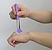 LORMAY 7 Pcs Silicone Brush Applicator Kit for UV Resin Epoxy Art Crafting and Cream Makeup Products (Purple)