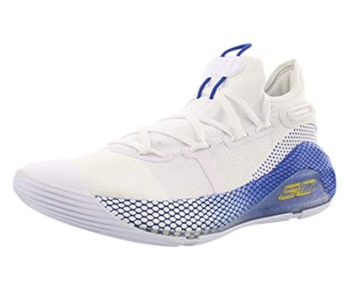 Under Armour Boy's (GS) Curry Basketball Shoe (White/Blue