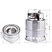 pys Camping Stoves, Stainless Steel Wood Burner Backpacking Stoves, Outdoor Portable Cooking Grill Fuel Stoves for Tent Hikingthumb 4