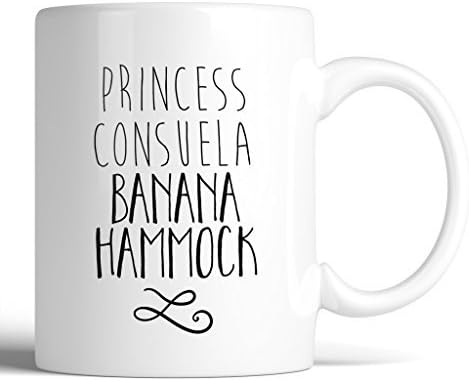 F.R.I.E.N.D.S Princess Consuela Banana Hammock Matching 11oz Ceramic Coffee Mug | Birthday Gift, Gift for Him, Gift for Her, Coffee Lover Gift, Best Friend Mug