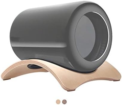 TansyShop Unique Nature Wood Desktop Stand-iMac Computer Servers Bracket- Handcrafted Natural Timber Wood Horizontal Holder Dock Bracket Server Rack For Apple Mac Pro(Birch)