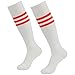 Lucky Commerce Unisex Men's Women's Knee High Solid Sport Soccer Football Socks 10/4/2 Pairs