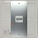 LED Flat Panel, 4200 lm, 49W, 23-3/4 in. L