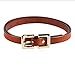 Women's Genuine Leather Thin Skinny Dress Belt Ladies Fashion Buckle