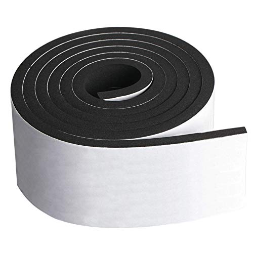 Neoprene Foam Strip Roll by Dualplex, 4" Wide