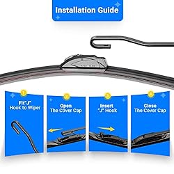 RAINTOK Windshield Wiper Blades Replacement for